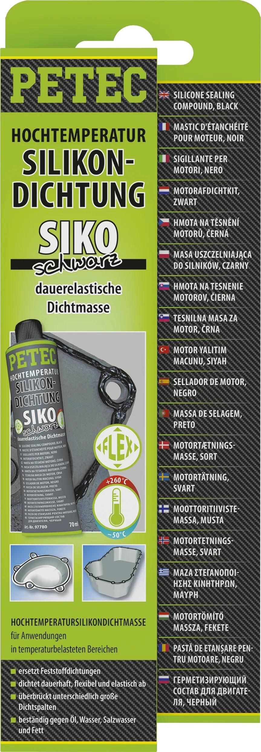 PETEC Silikondichtungen