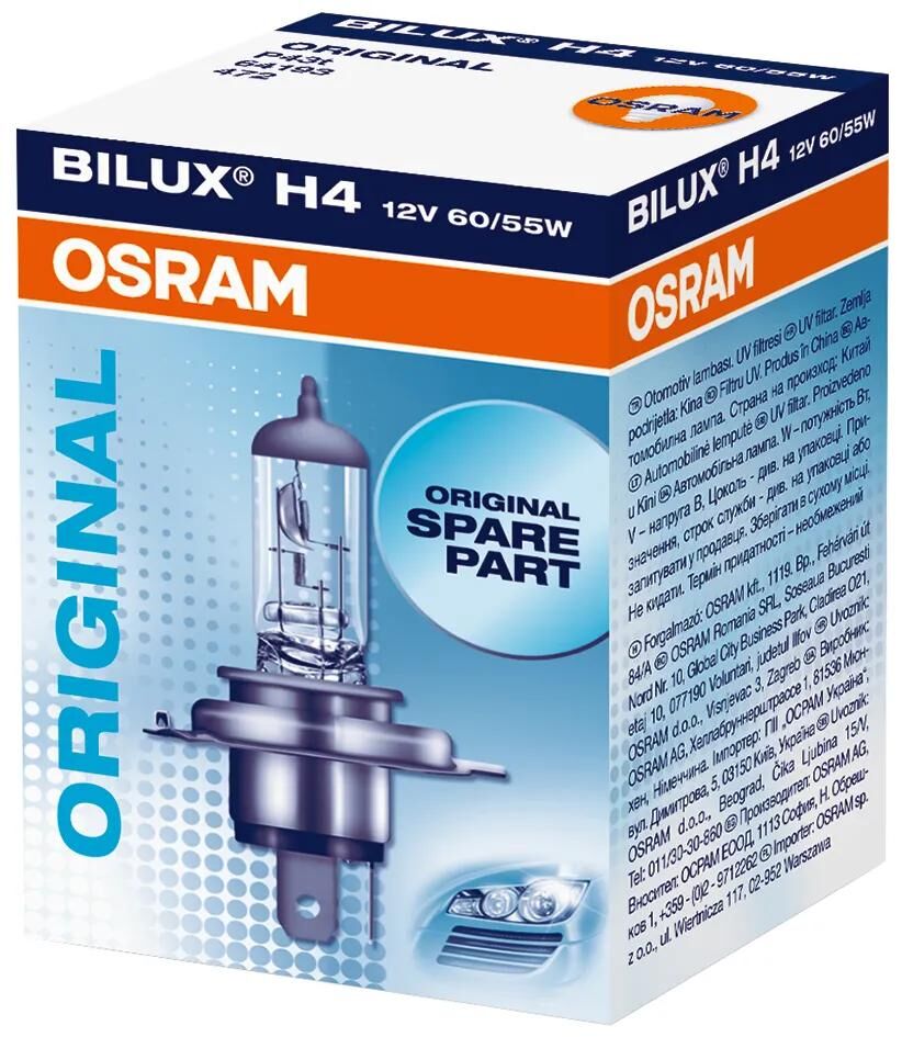OSRAM_Hauptlampe H4 Hauptlampen,Hauptlampen,Glühlampen