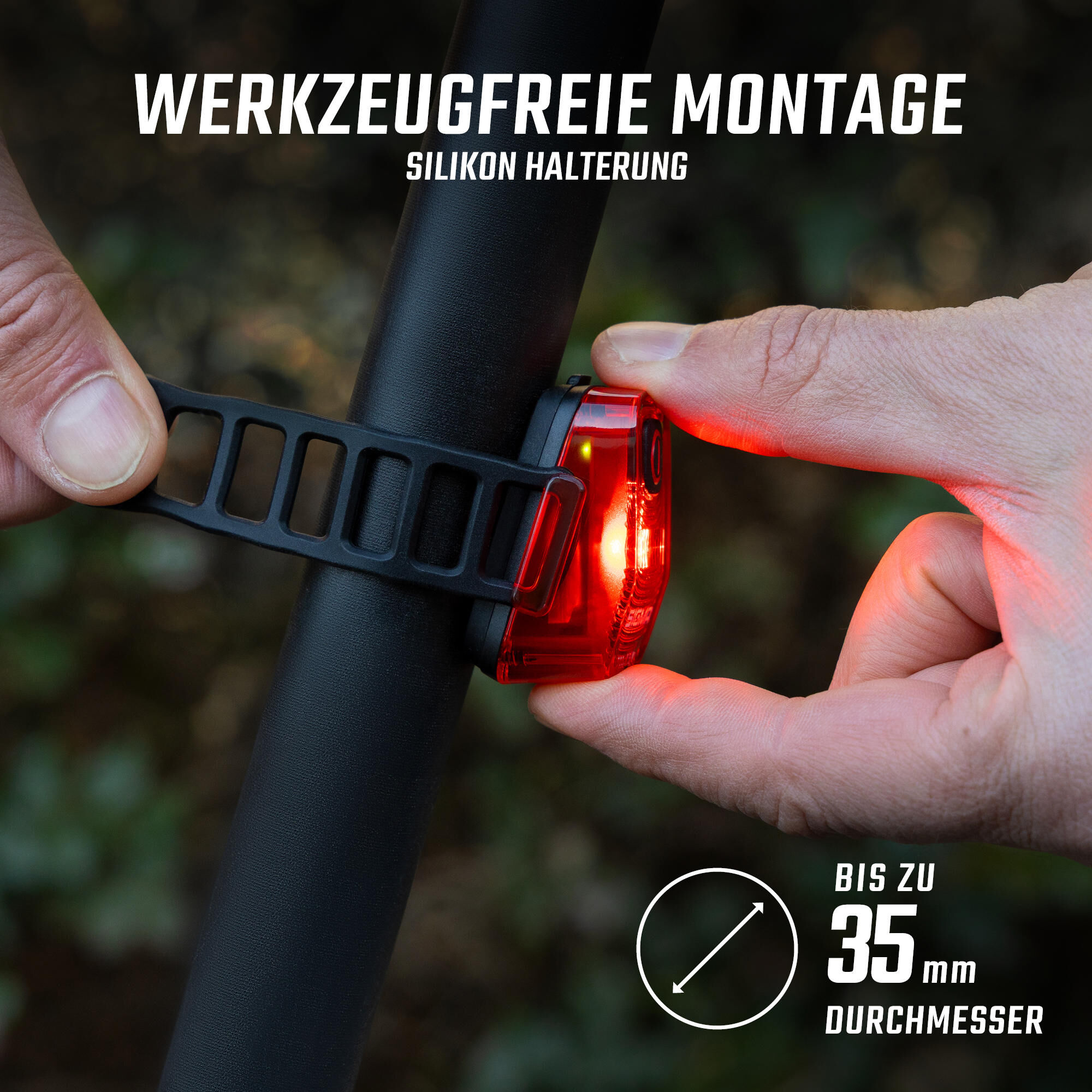 _Rücklicht Batterieleuchten, rot,Rückleuchten,Rücklichter