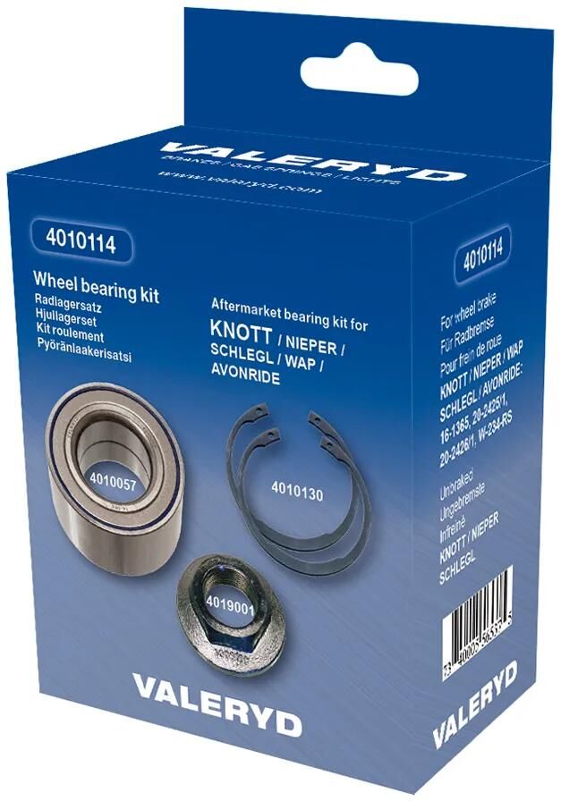 VALERYD_Kompaktlagersatz Anhängerteile
