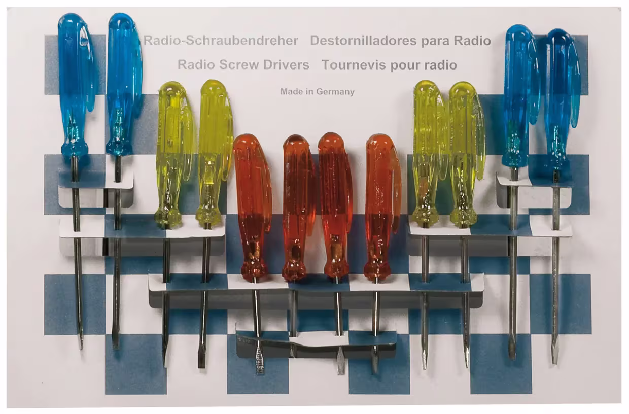 Radioausbau,Schraubendrehersätze