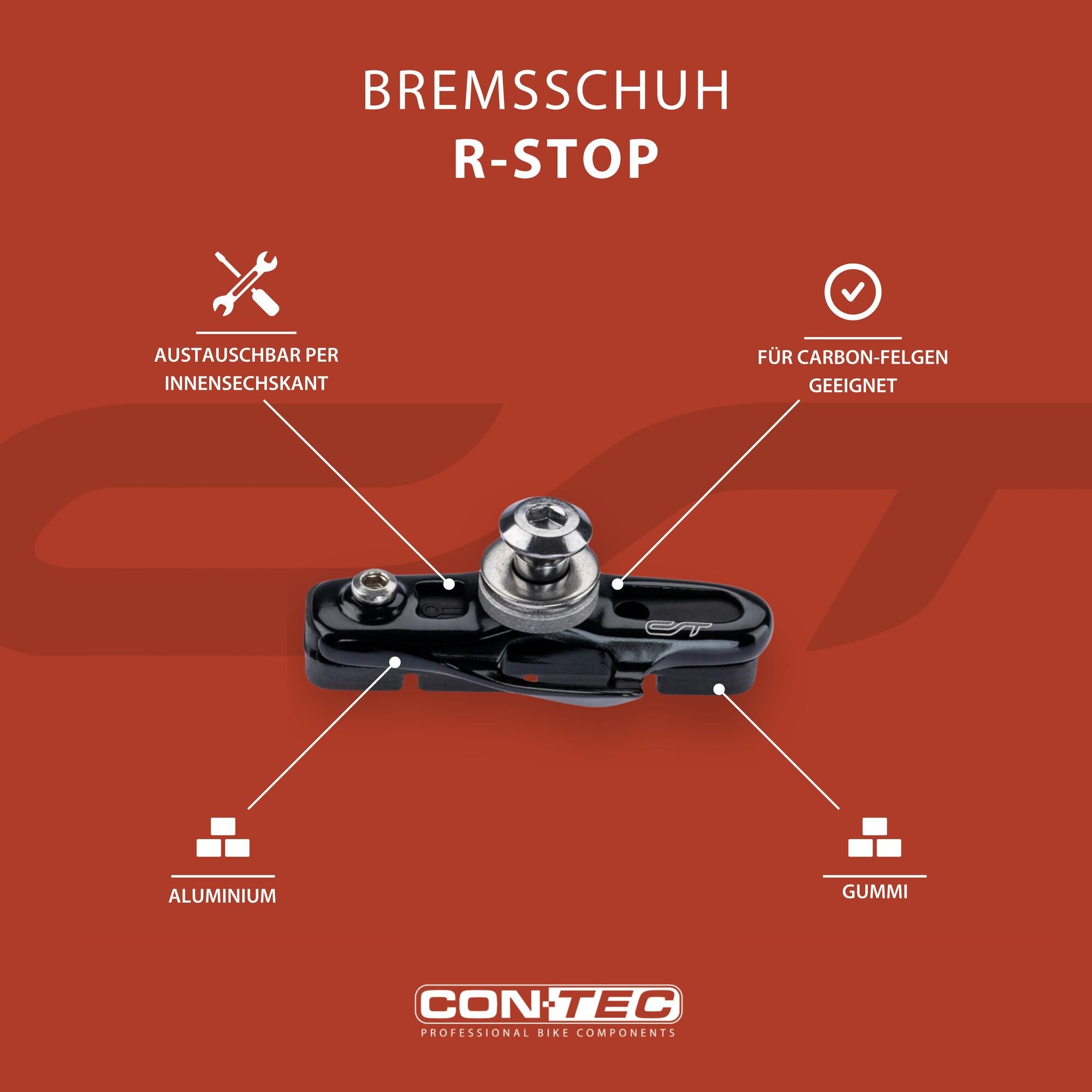 CONTEC Brake Shoe "R-Stop" CONTEC Brake Shoe "R-Stop"