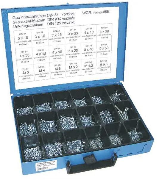_Befestigungssortiment Gewindeschrauben,Schrauben