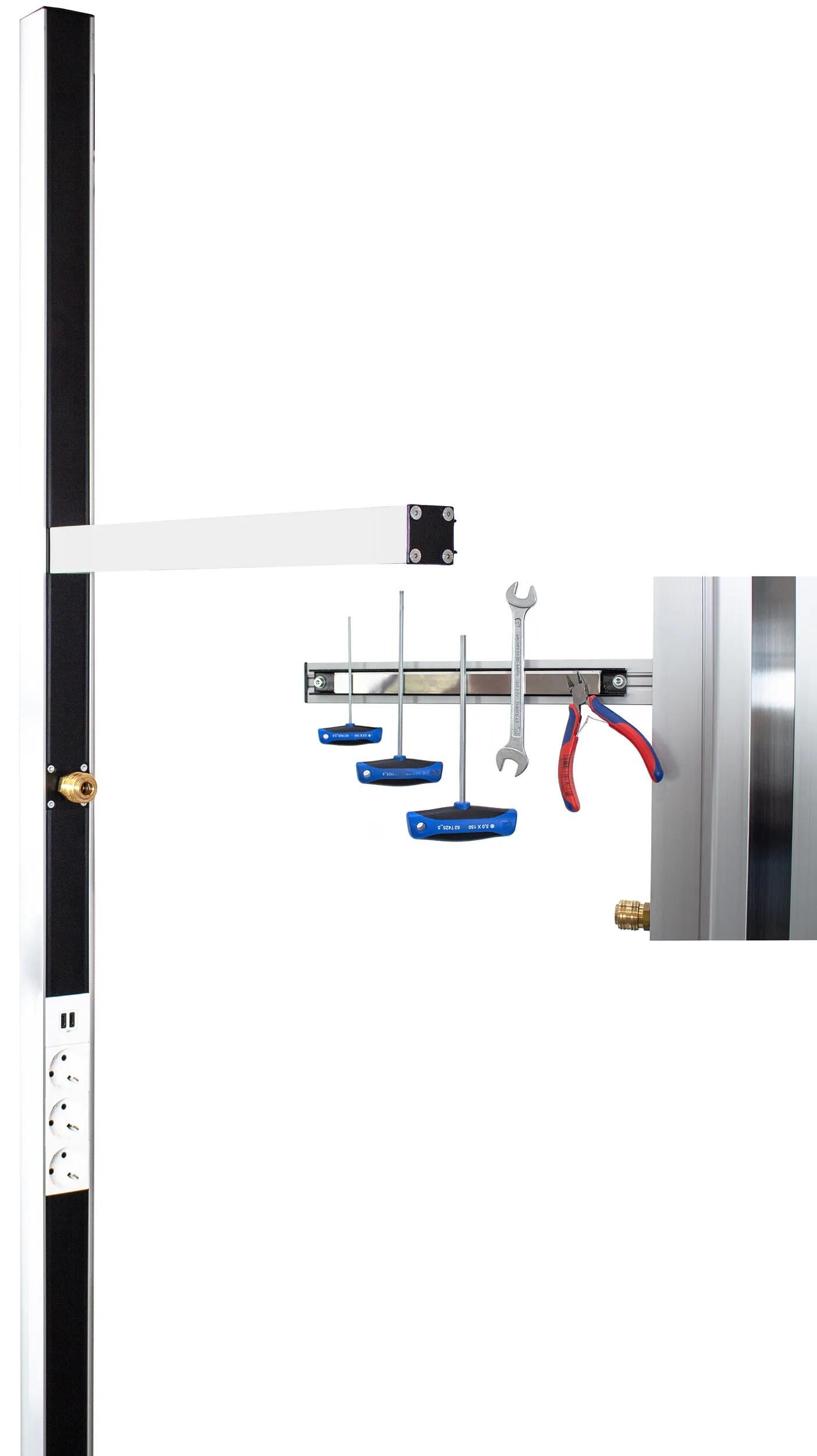 BAHR Modultechnik Kabelkanal Montageständer,Werkstatteinrichtungen