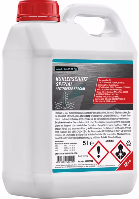 COREXX_Kühlerschutz Kühlerfrostschutz,Frostschutz