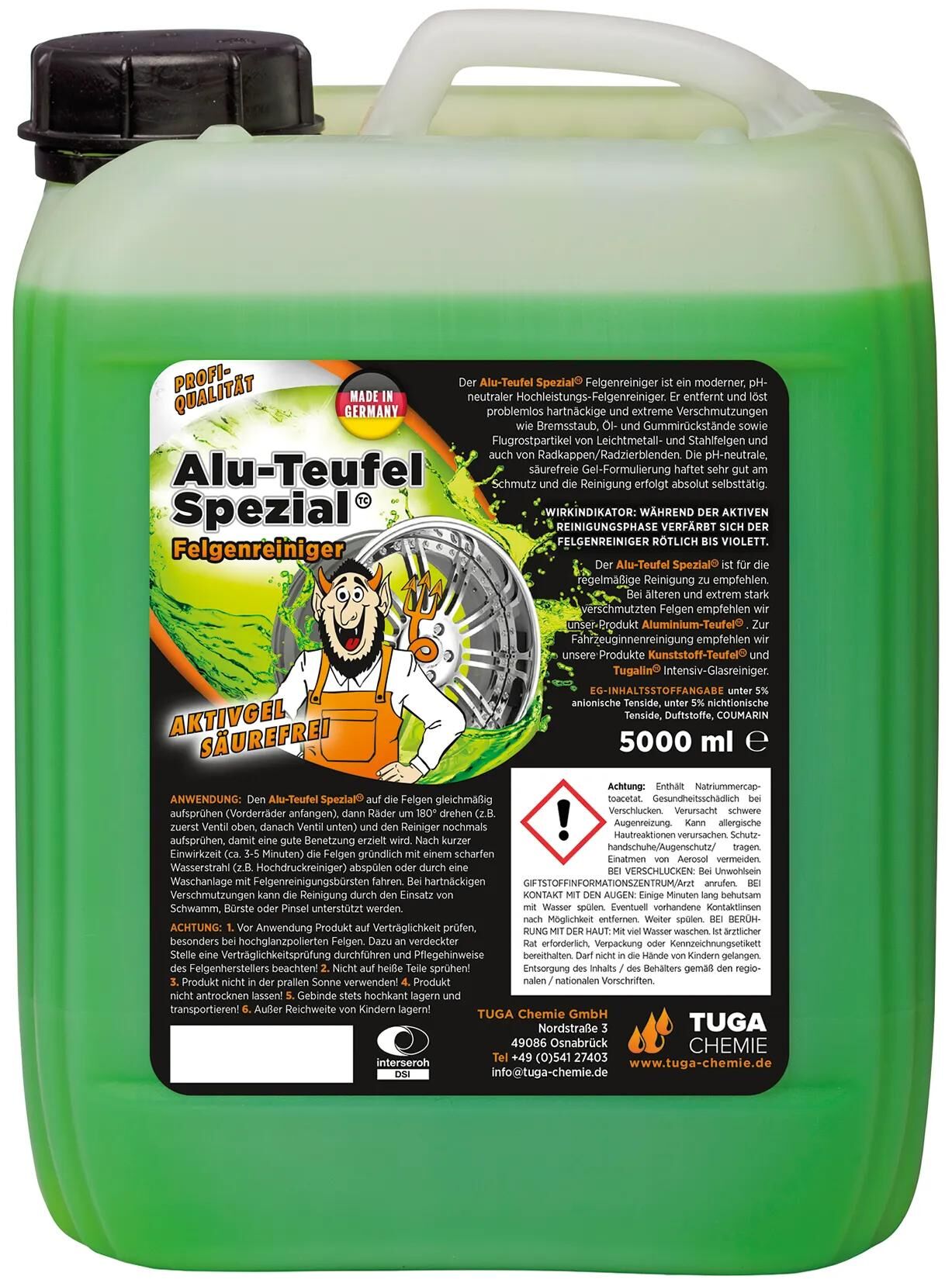 TUGA CHEMIE_Felgenreiniger Felgenreiniger,Pflegemittel,Reinigungsmittel