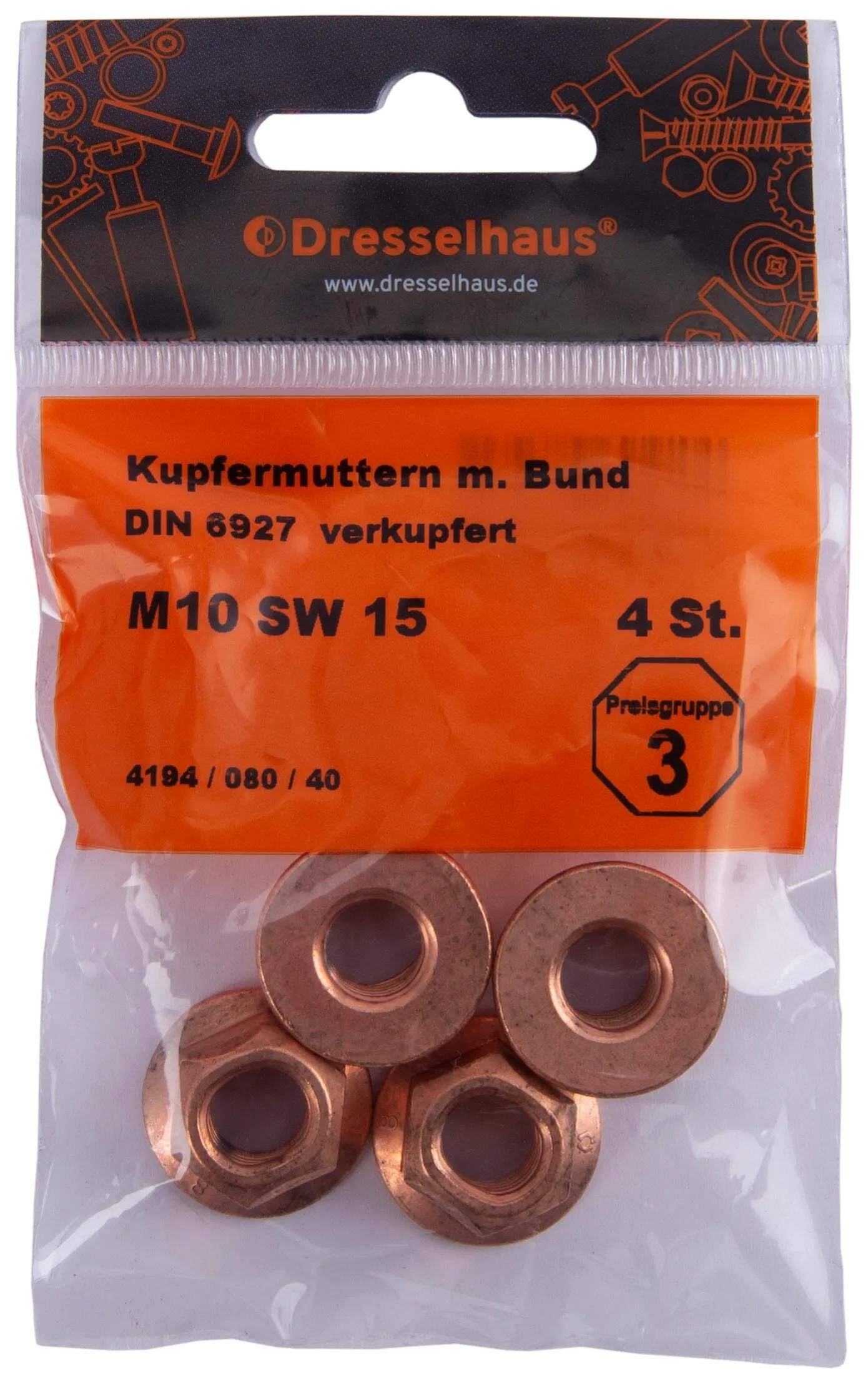 Dresselhaus_Auspuffmutter Muttern