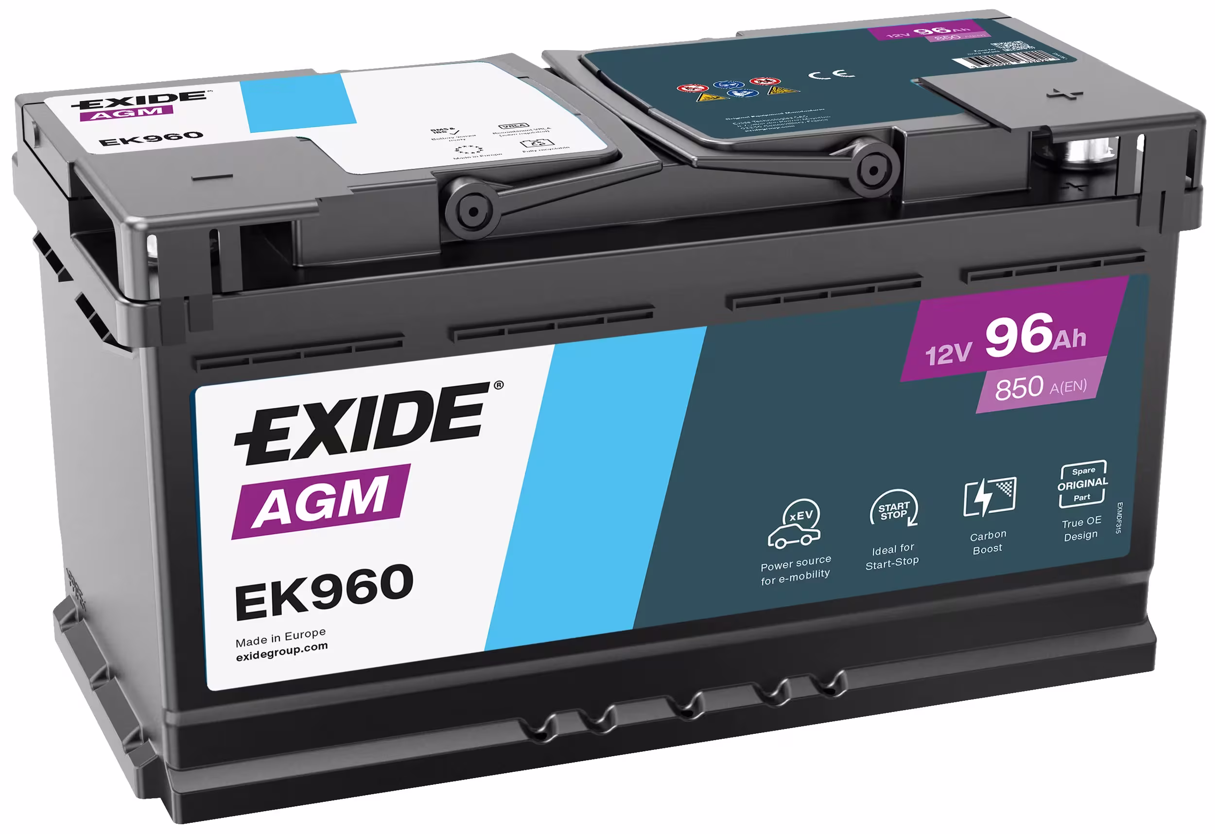 EXIDE_Starterbatterie Batterien,Akkus