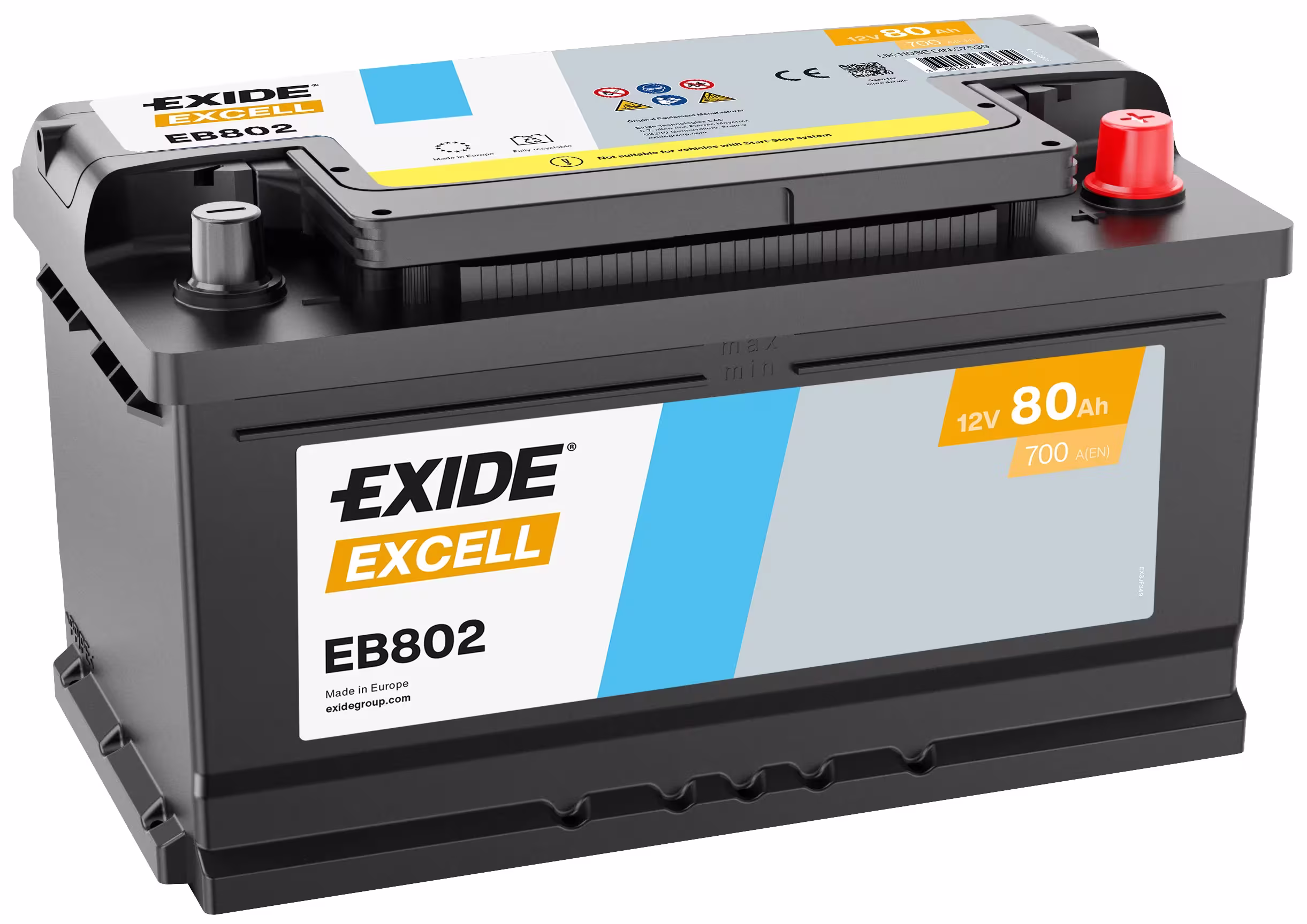 EXIDE_Starterbatterie Starterbatterien,Batterien