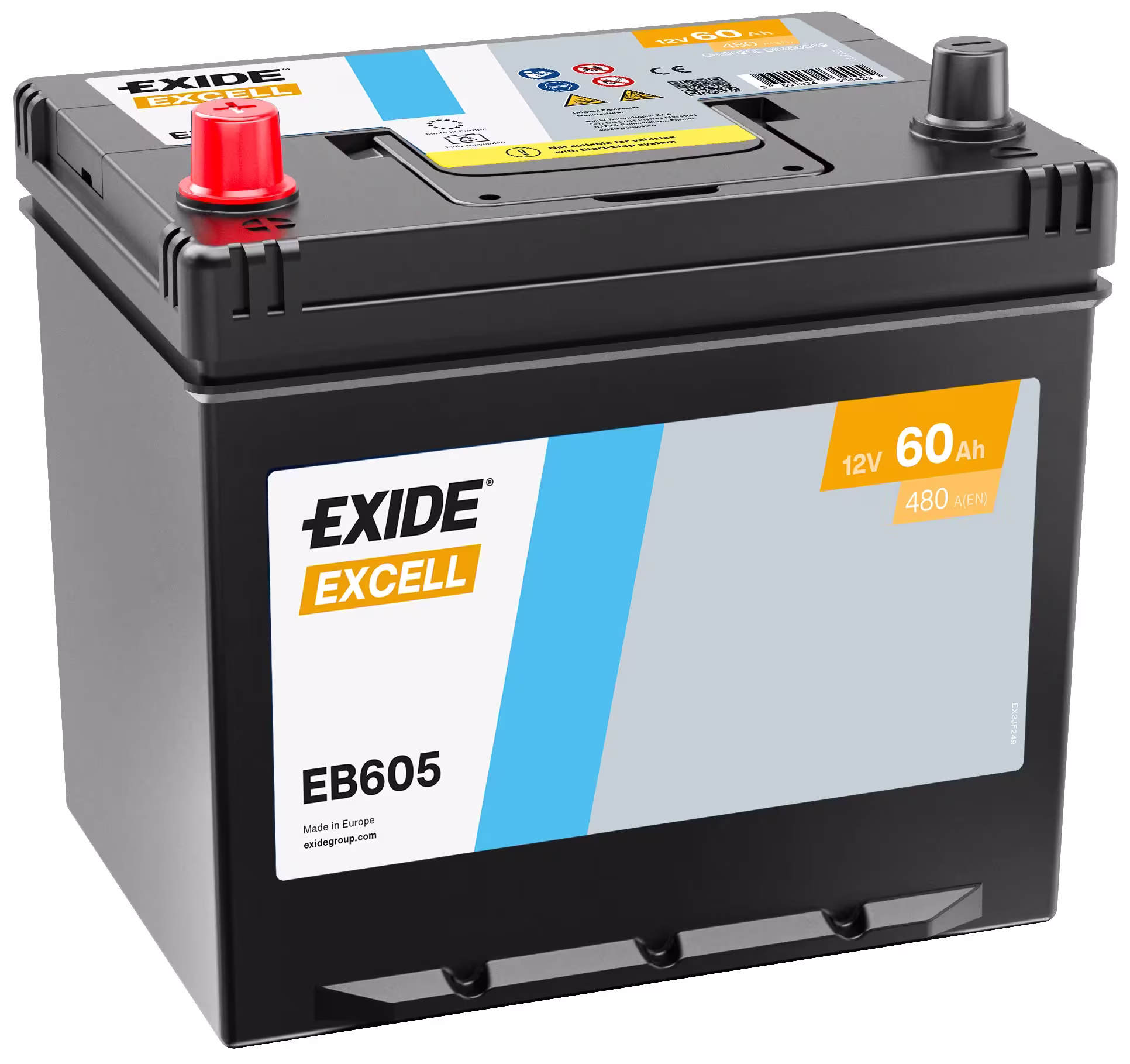 EXIDE_Starterbatterie Starterbatterien,Batterien