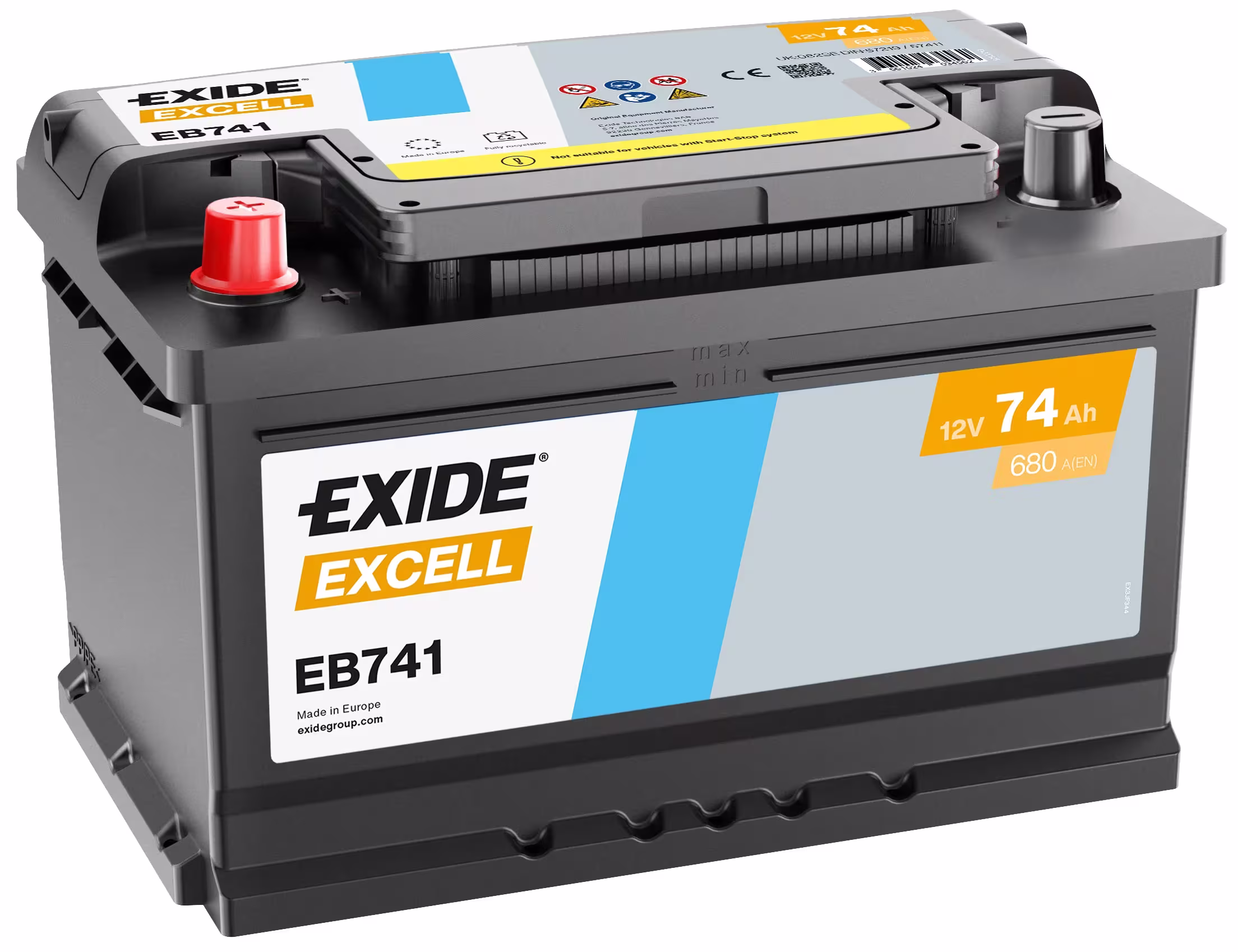 EXIDE_Starterbatterie Starterbatterien,Batterien