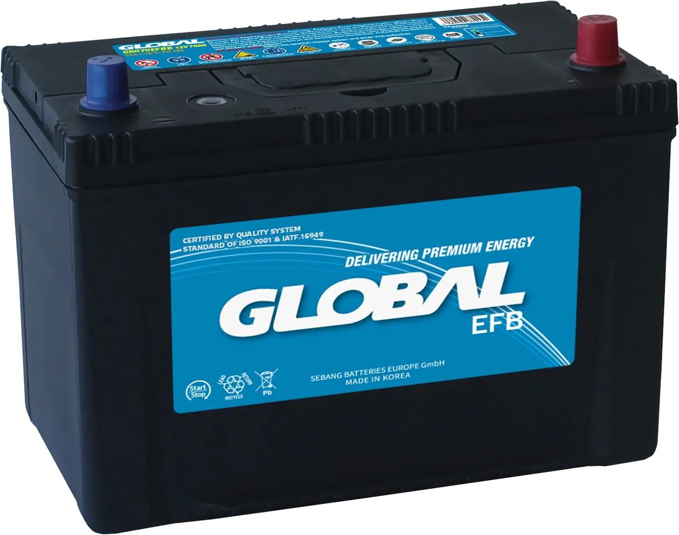 GLOBAL Starter battery "EFB" Starterbatterien,Batterien