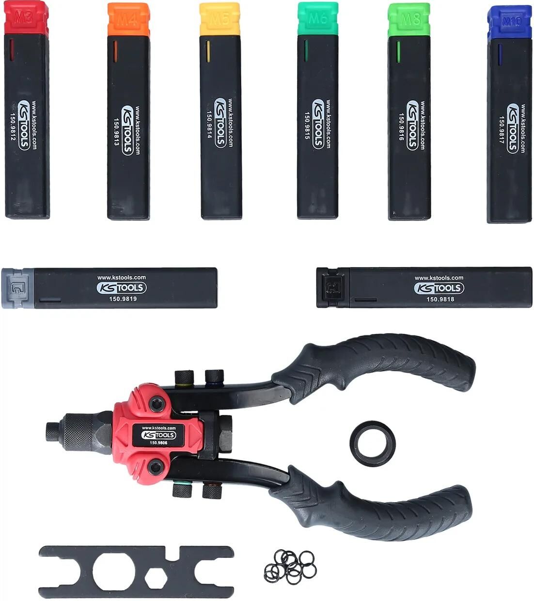 KS TOOLS_Zangensatz Nietzangen,Zangen