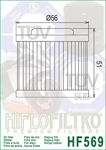 HIFLOFILTRO_Ölfilter Ölfilter,Filter