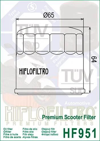 HIFLOFILTRO_Ölfilter Ölfilter,Filter