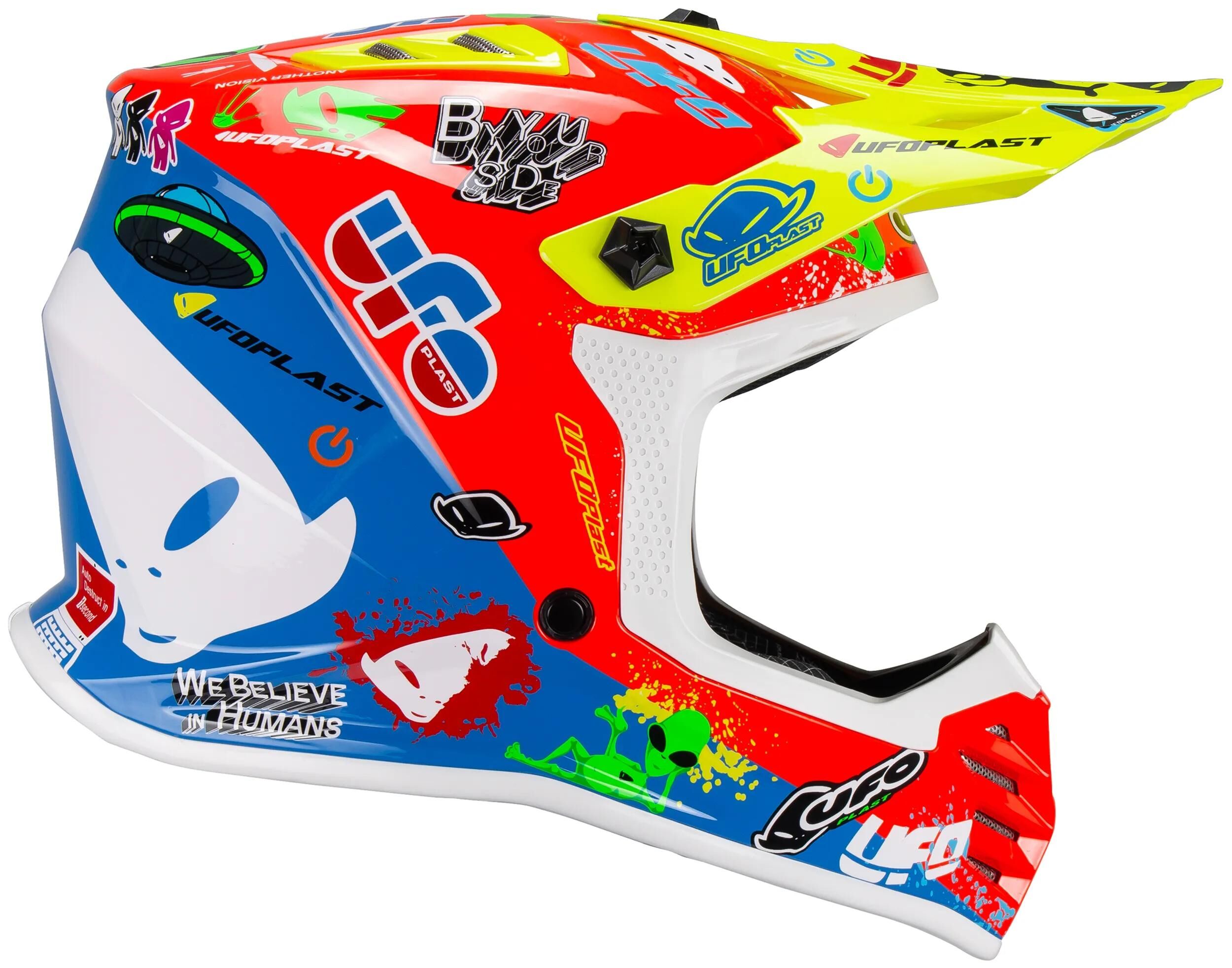 UFO PLAST_Kinder-Crosshelm Helme,Sturzhelme