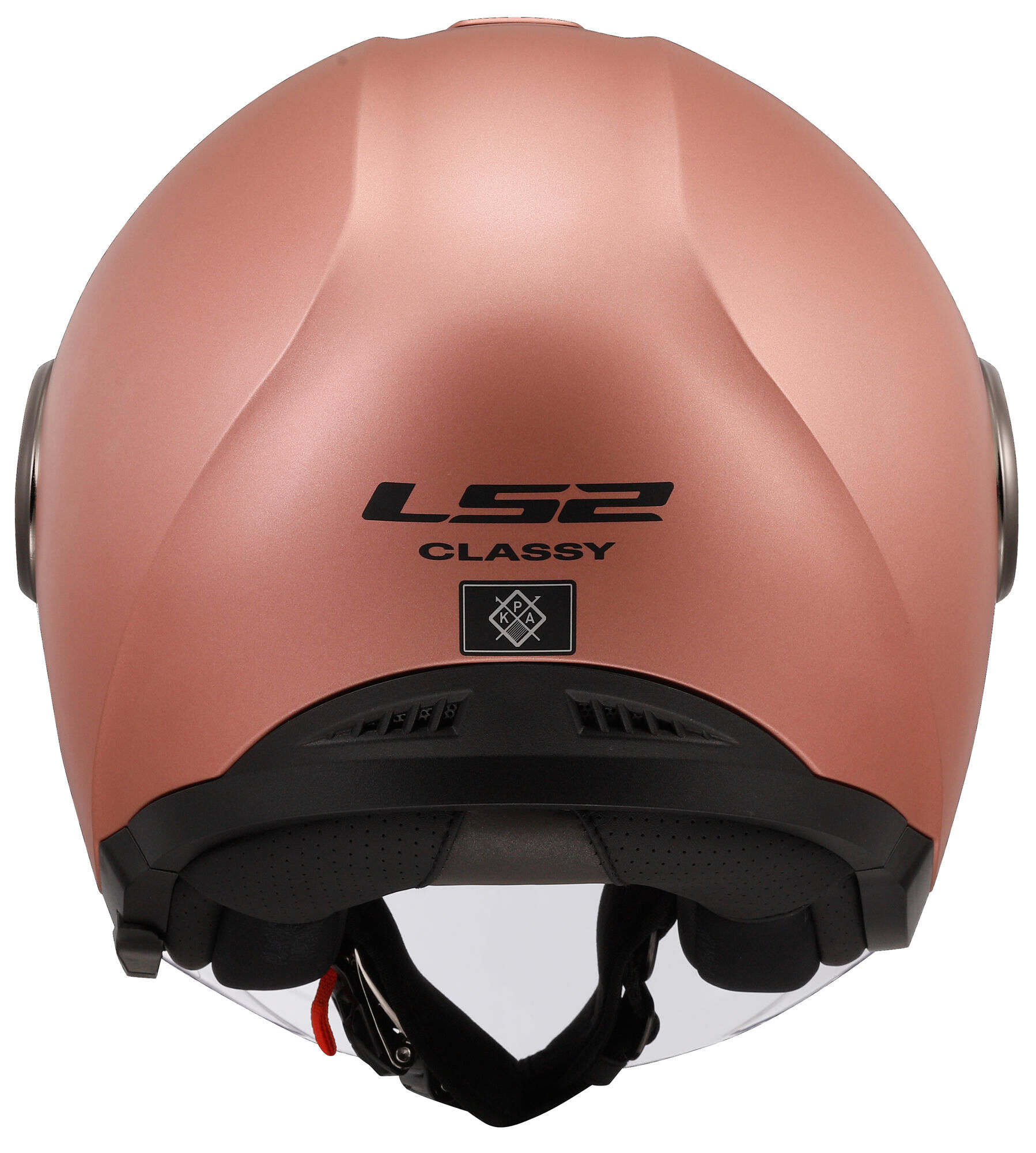 LS2 "of620 classy solid" jethelm helmet of620 classy solid xs matt pink afbeelding