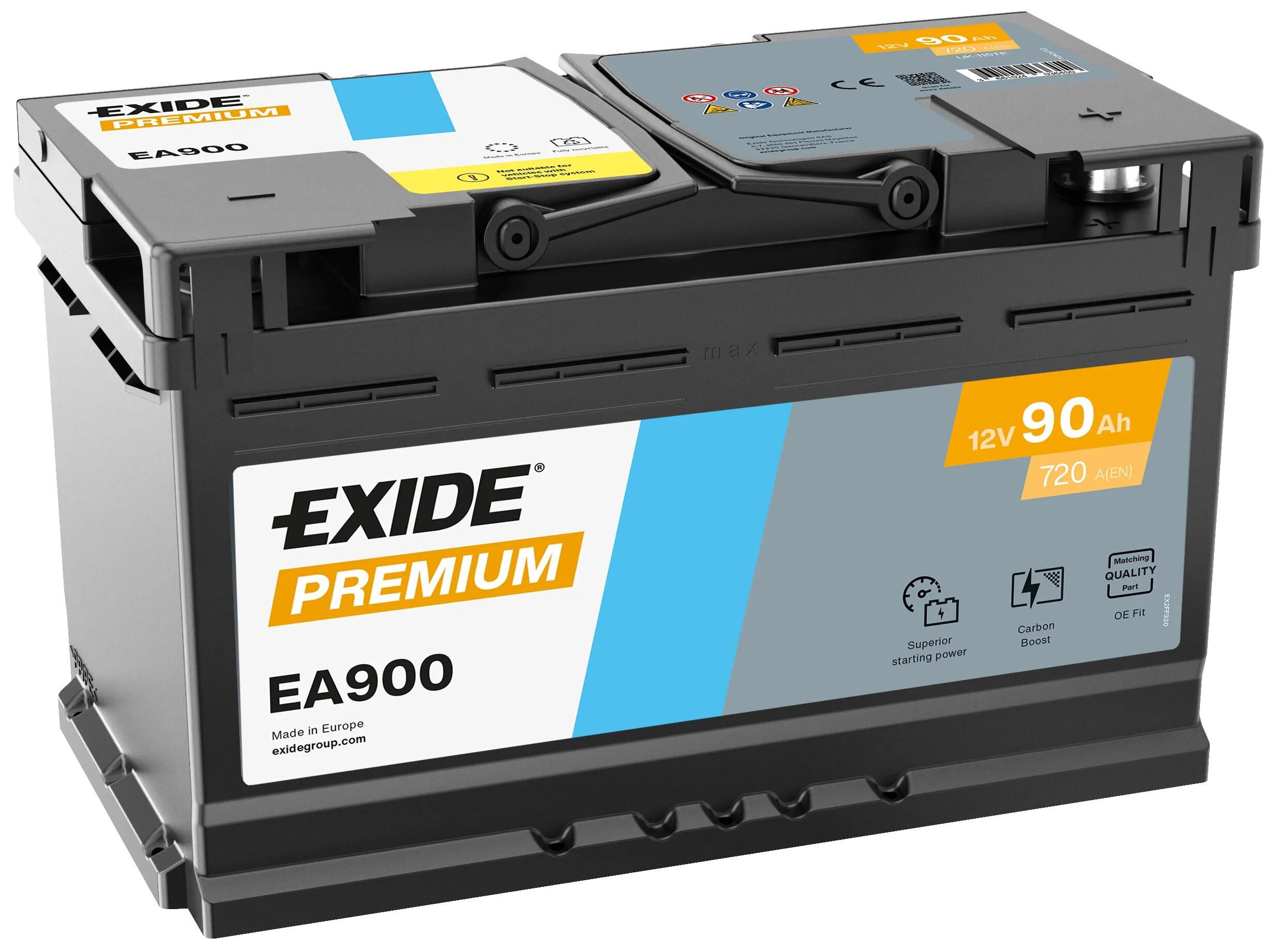 EXIDE_Starterbatterie Starterbatterien,Batterien
