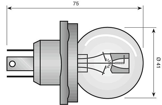_Scheinwerferlampe Birnen,Lampen,Glühlampen