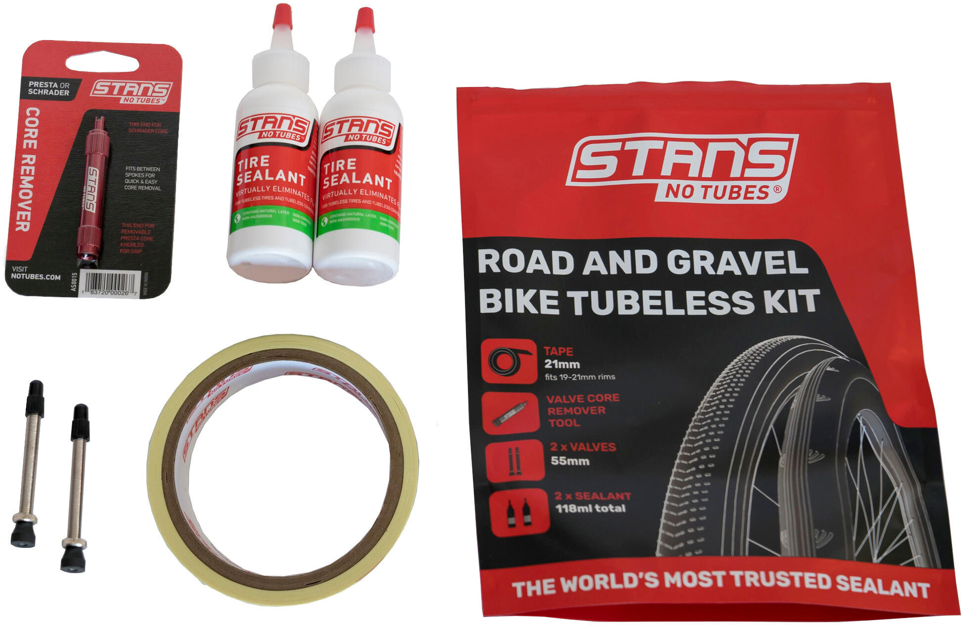 _Tubeless-Kit Ventile,Felgenbänder