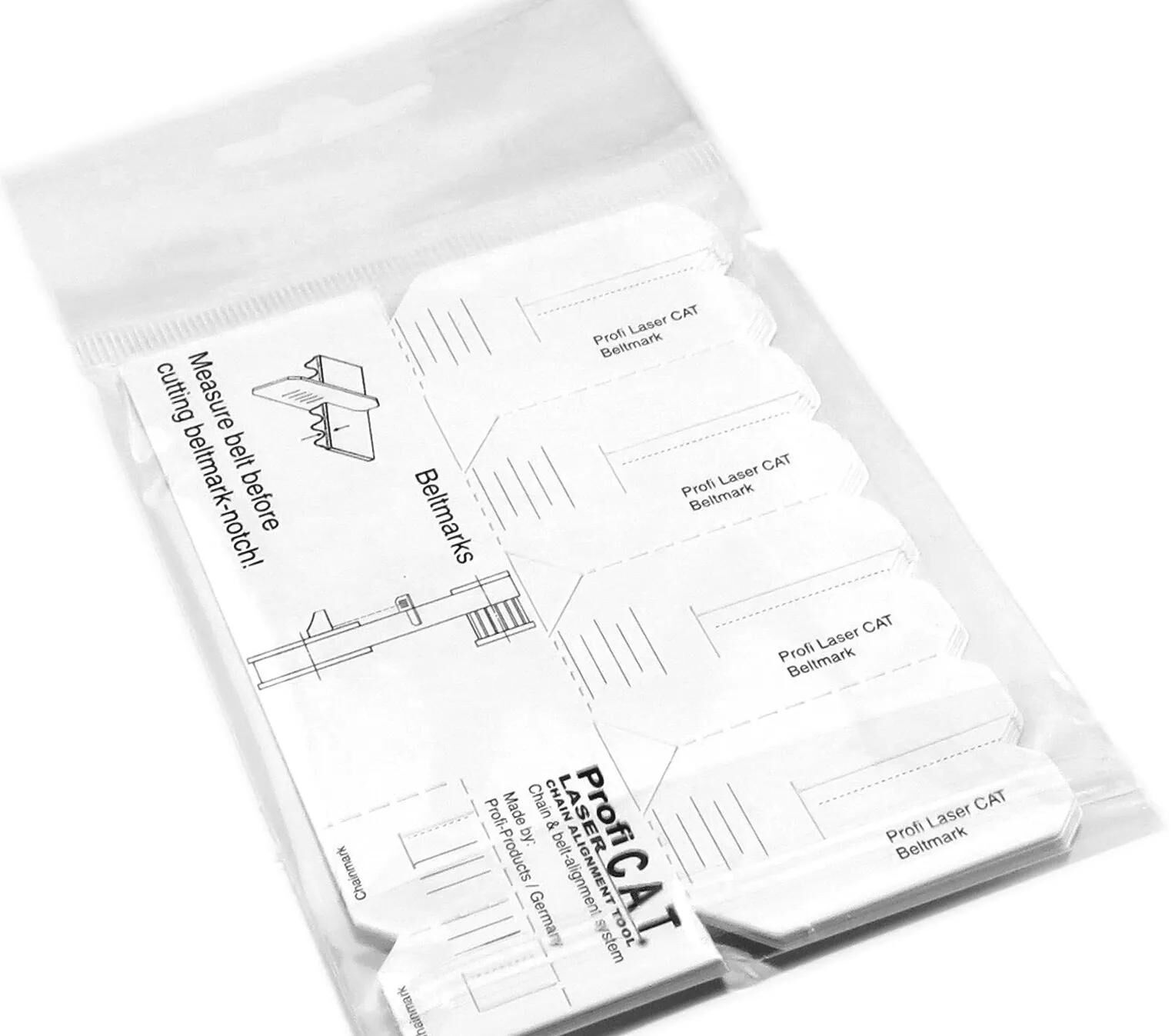 PROFI PRODUCTS_Beltmakierung Kettenfluchttester,Kontrolllehren,Linienlaser,Werkzeuge