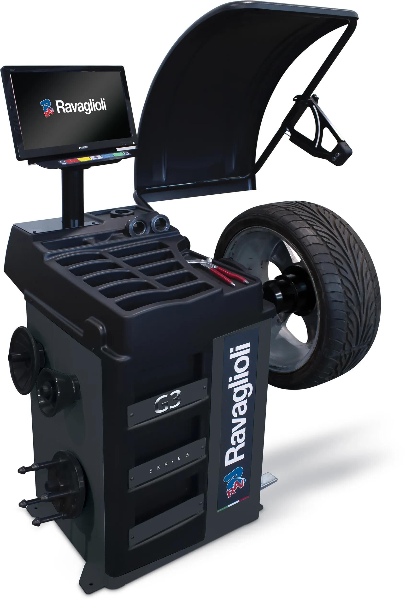 Ravaglioli_Radauswuchtmaschine Radauswuchtmaschinen