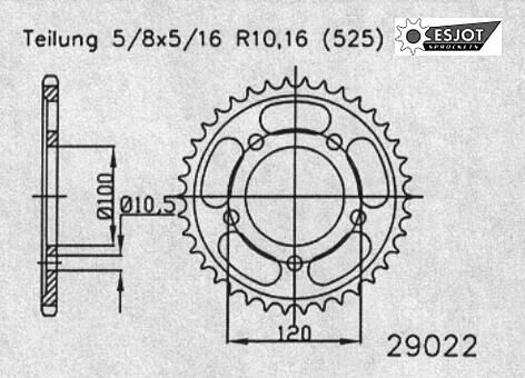 Kettenräder