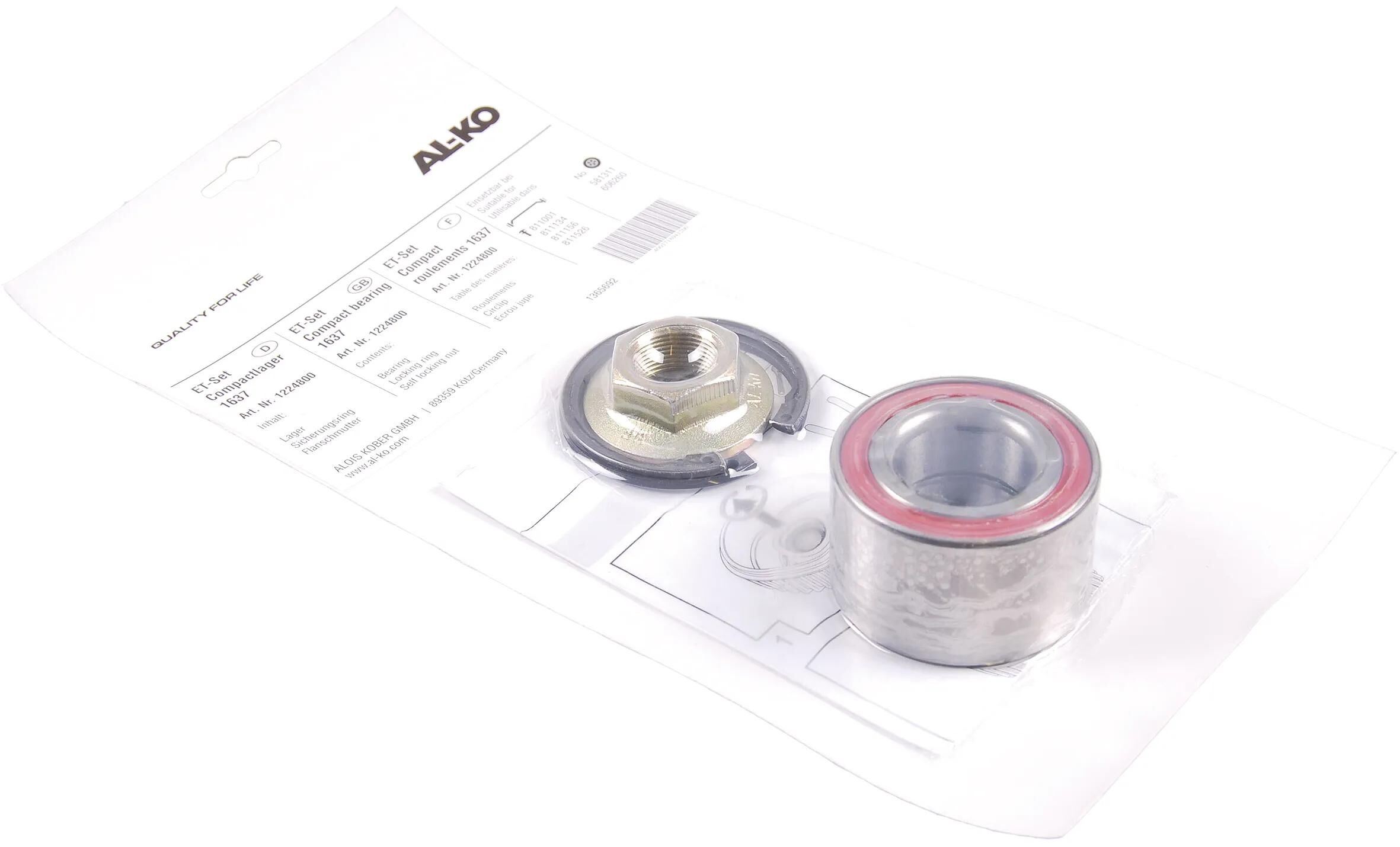 AL-KO_Kompaktlagersatz Anhängerteile