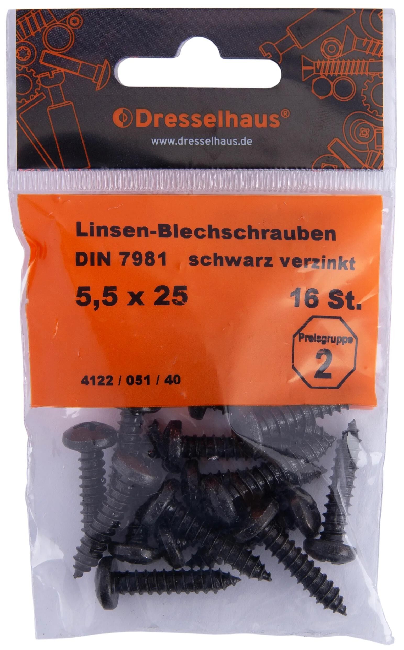 Dresselhaus_Blechschraube Blechschrauben,Schrauben