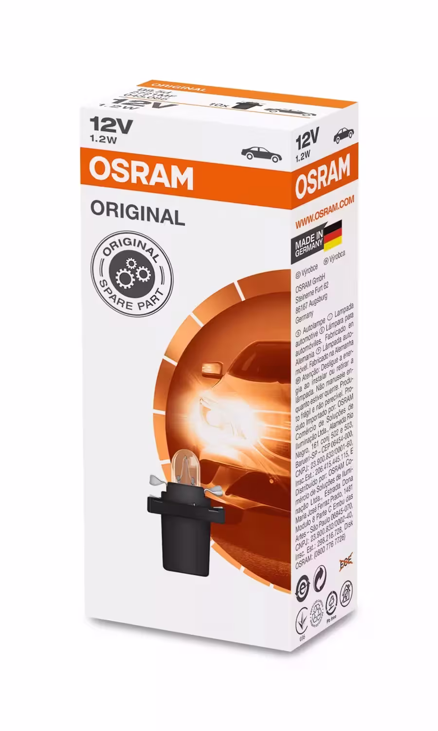 Kunststoffsockellampen,Glühlampen