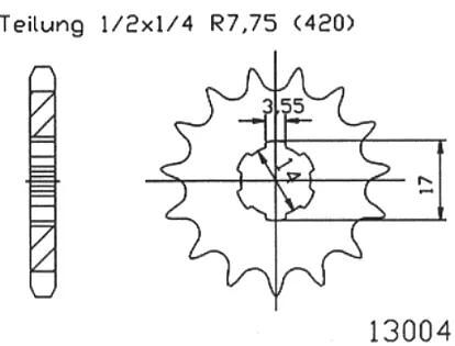 ESJOT_Antriebsritzel Antriebsritzel,Ritzel