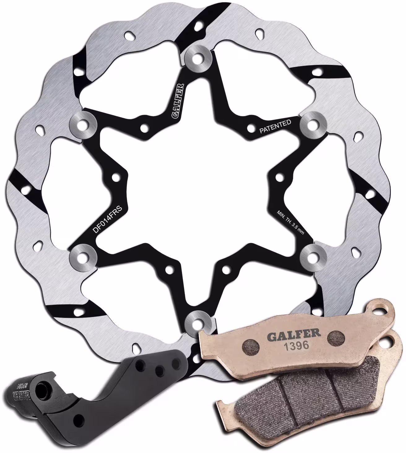GALFER_Oversize-Kit Bremsscheibenadapter