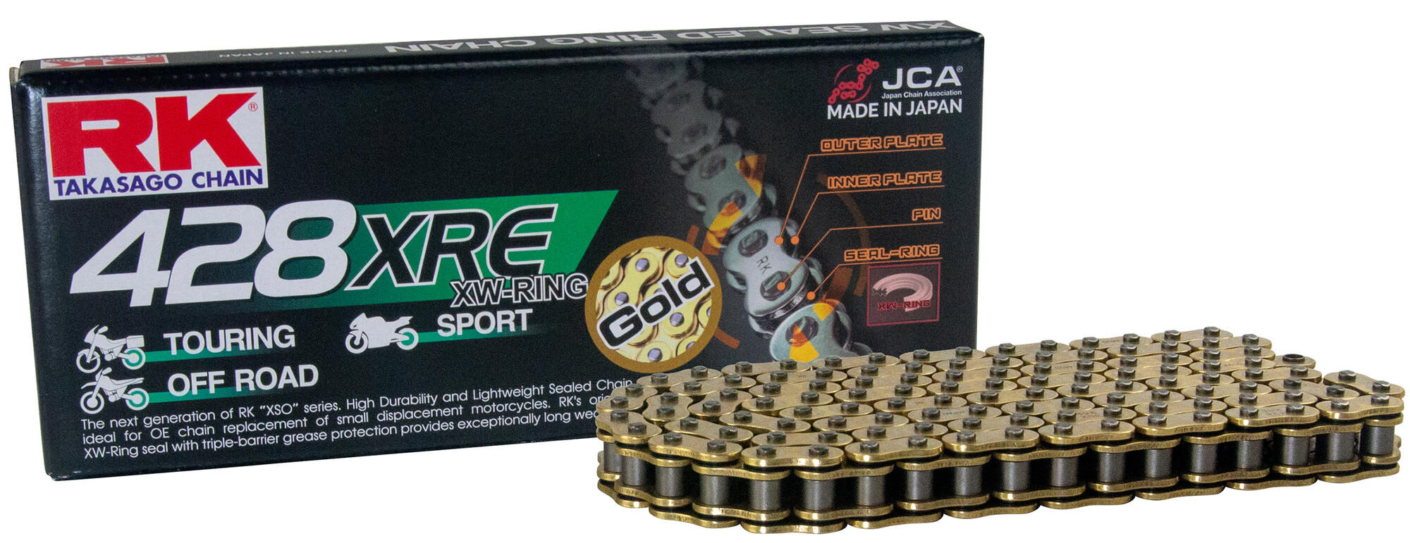 RK chain "GB428XRE" Ketten