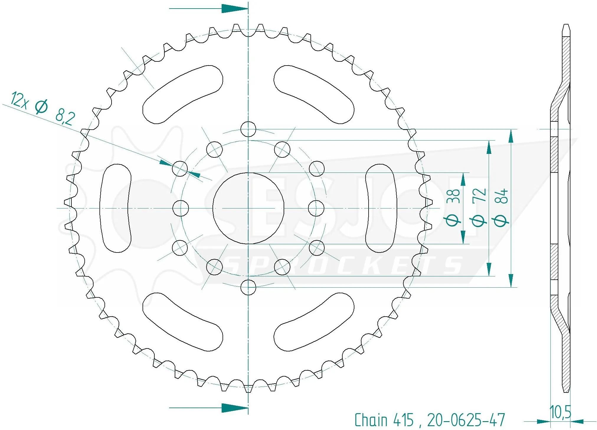ESJOT_Kettenrad Kettenräder