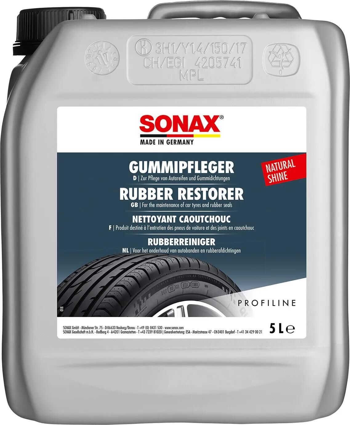 SONAX_Gummipflegemittel Gummipflege,Pflegemittel,Reinigungsmittel
