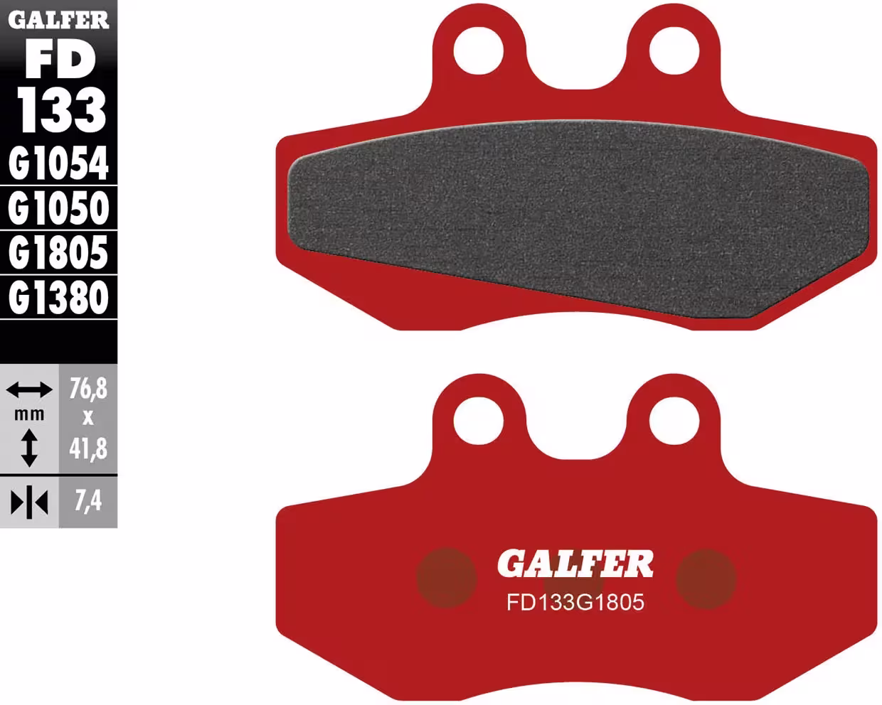 GALFER_Bremsbelag Bremsbeläge