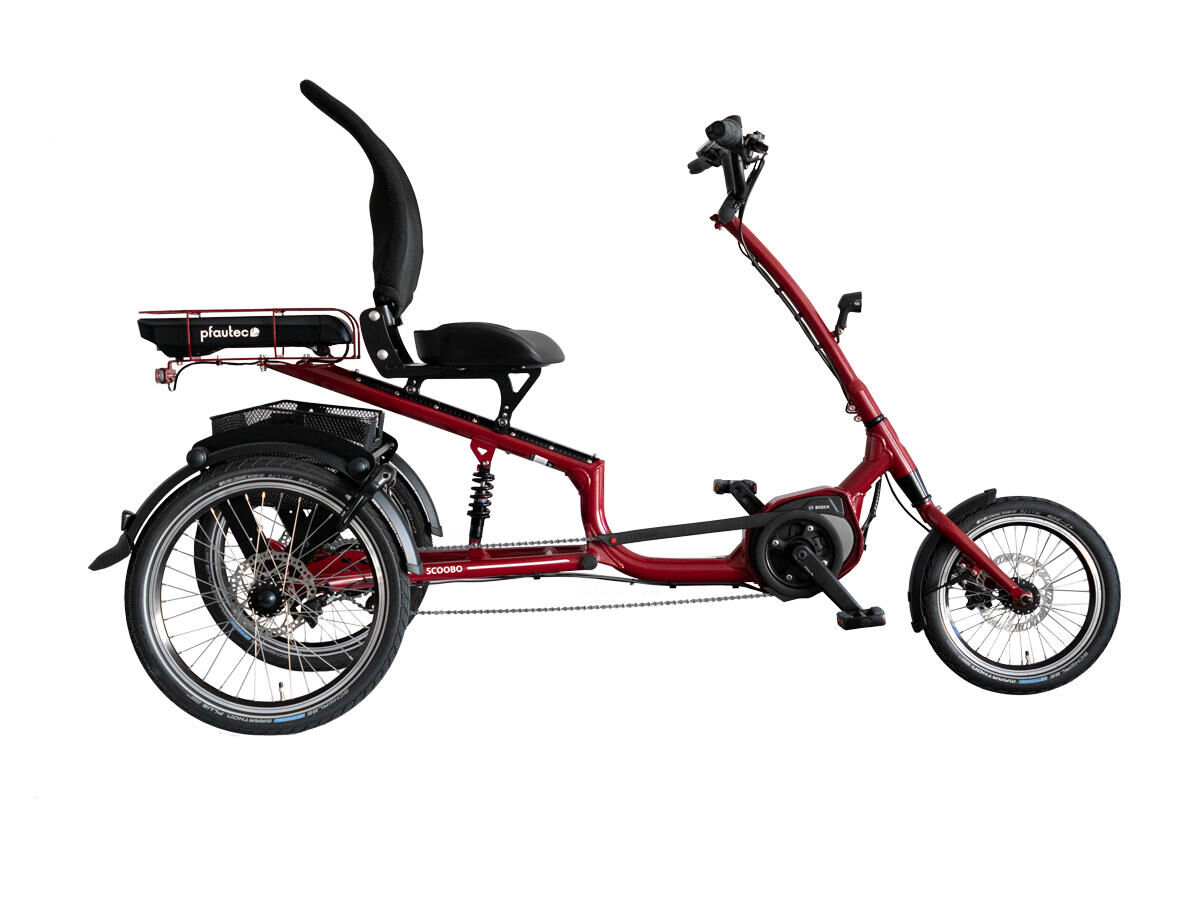 pfautec_Elektro-Shoppingrad_Scoobo KS+_2 Elektro-Shoppingräder,Fahrräder,Shoppingräder,Heckdreirad