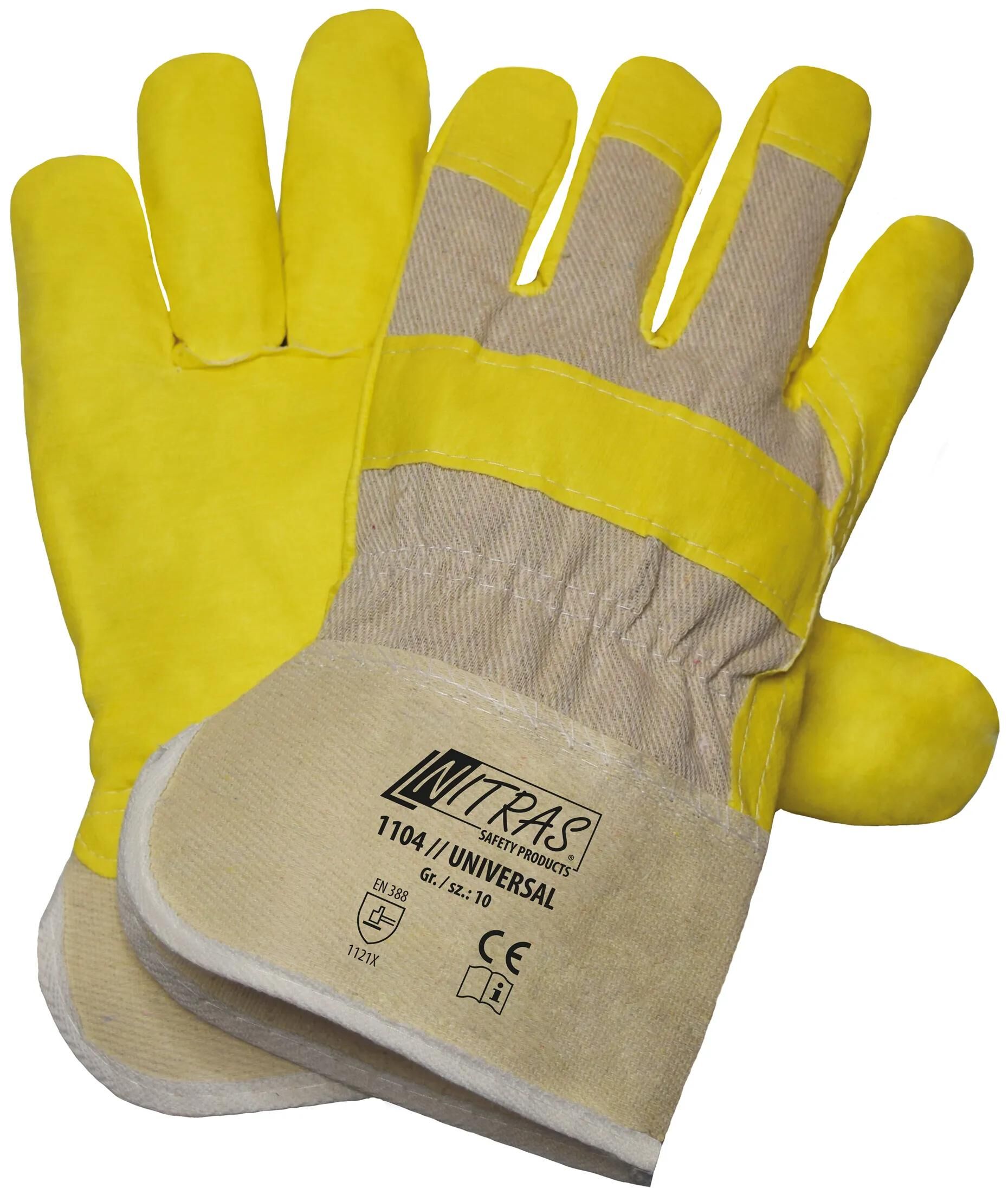 NITRAS SAFETY_Lederhandschuh Handschuhe,Arbeitsbekleidung,Bekleidung