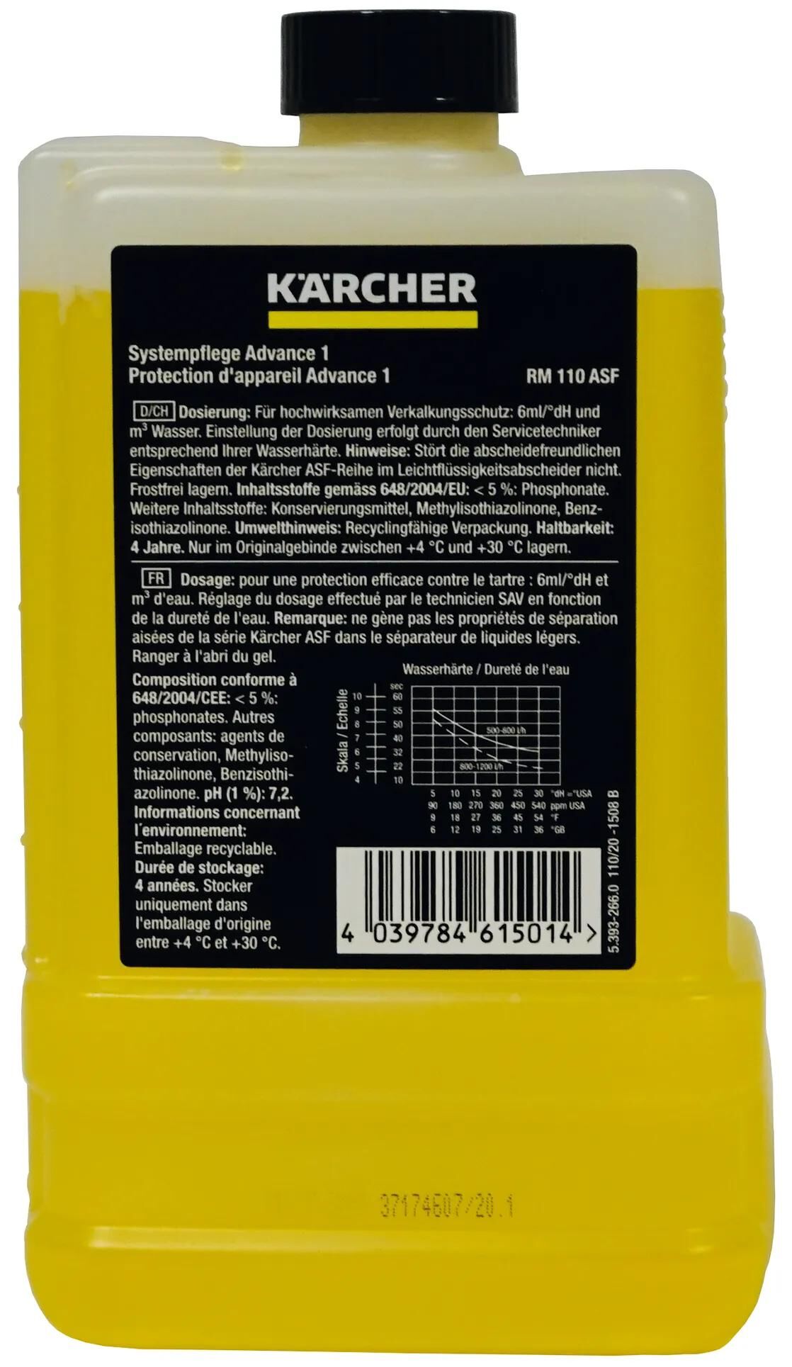 KÄRCHER Verkalkungsschutz "Advance 1 RM 110 ASF " Antikalk