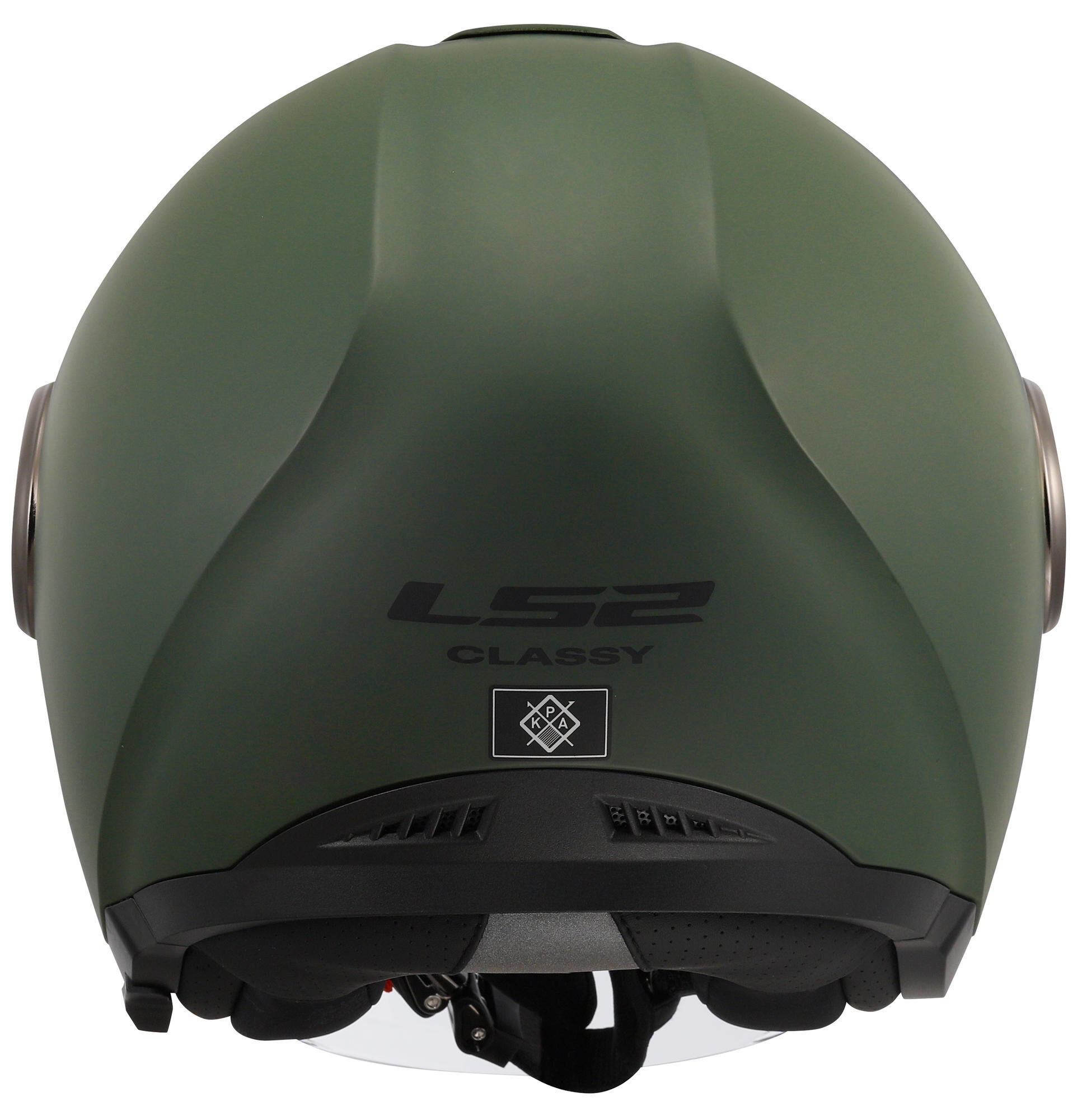 LS2 "of620 classy solid" jethelm helmet of620 classy solid s matt green afbeelding