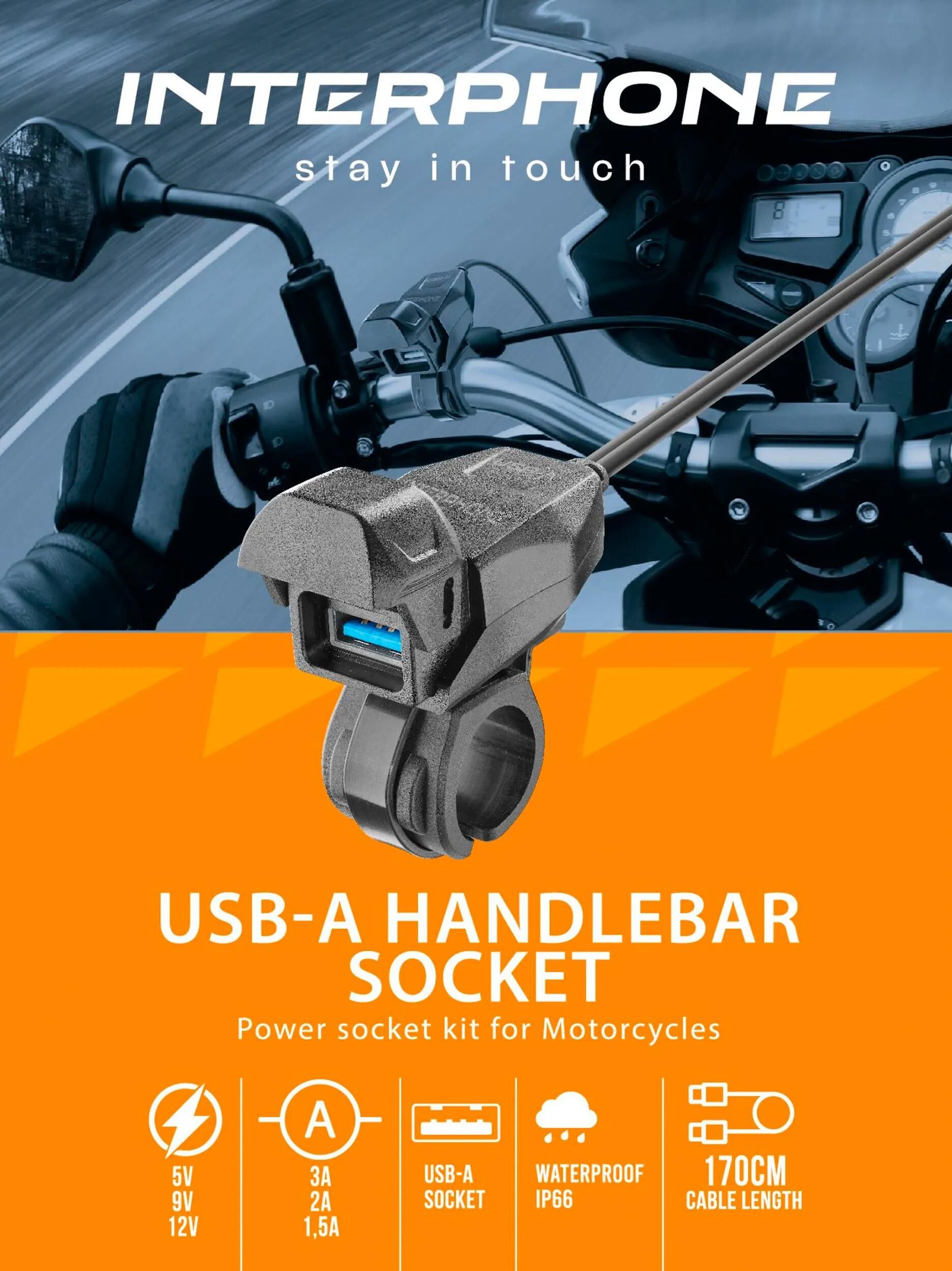 INTERPHONE_USB-Steckdose Bordsteckdosen,Steckdosen,Zigarettenanzünder,Steckdosen,Zigarettenanzünder