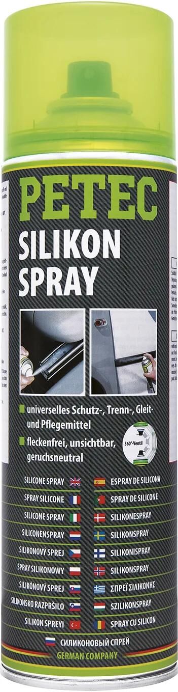 PETEC Silicone spray Silikonsprays,Pflegemittel,Reinigungsmittel