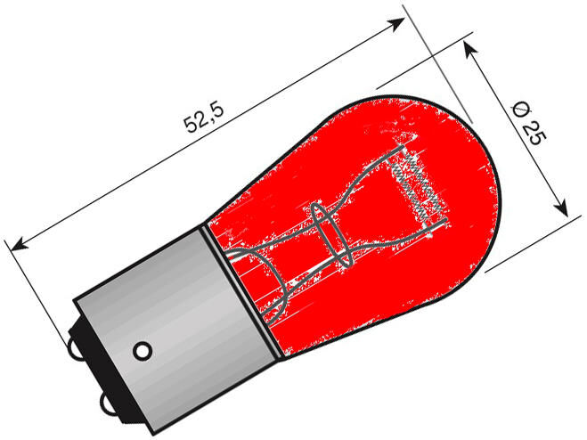 _Brems- und Schlusslichtlampe Birnen,Lampen,Glühlampen