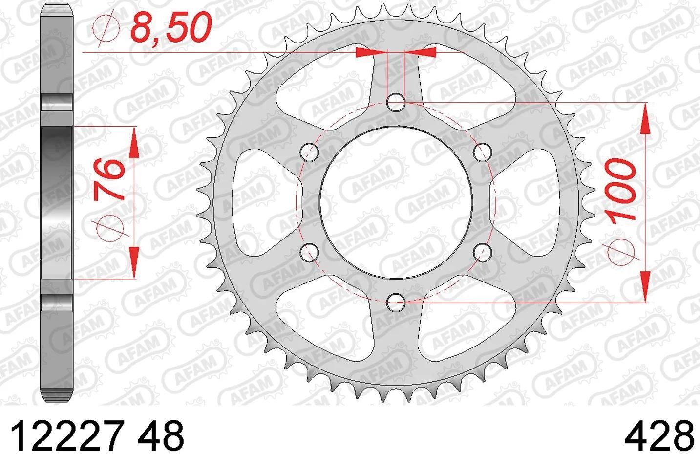 AFAM_Kettenrad Kettenräder