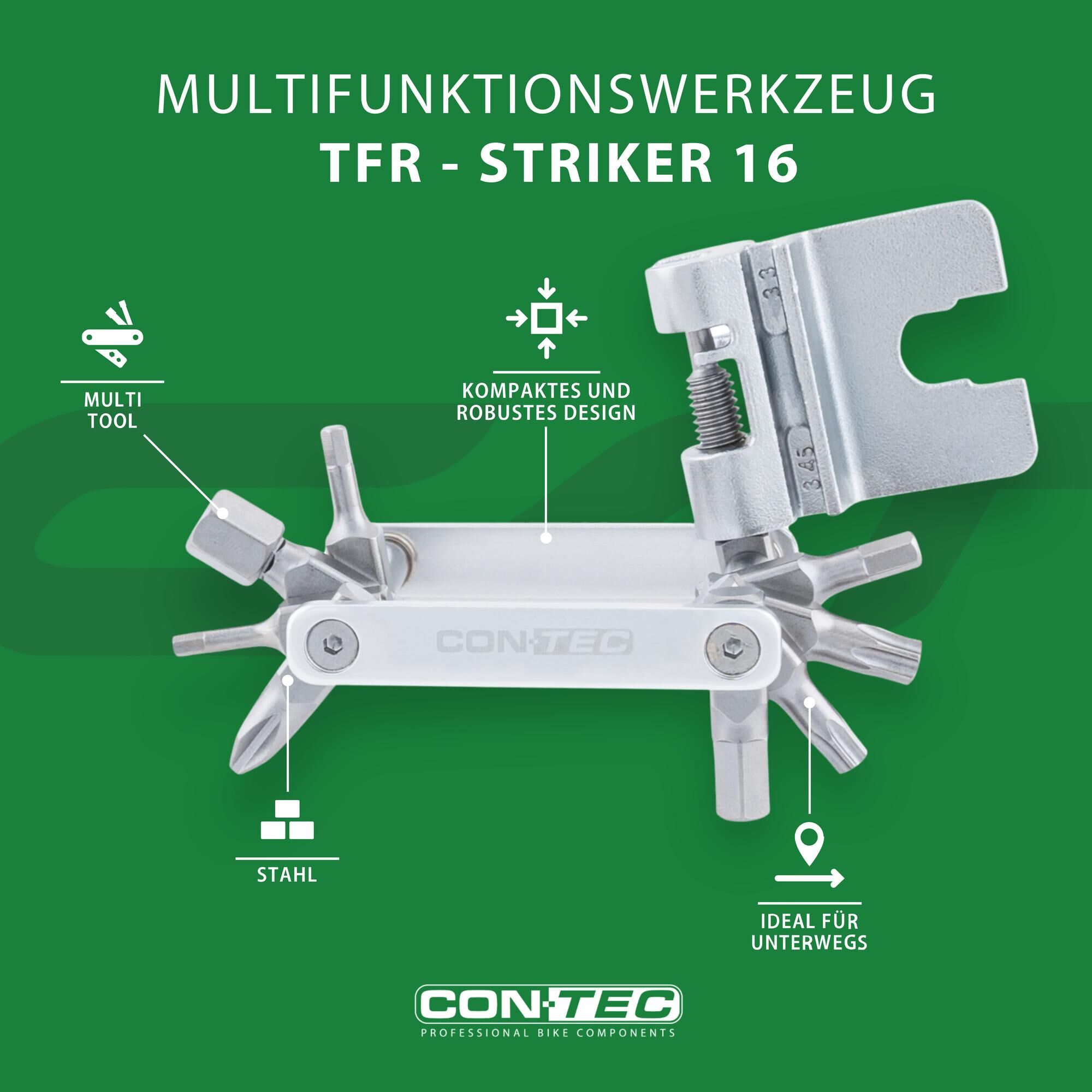 CONTEC Multifunction tool "TFR - Striker 16"