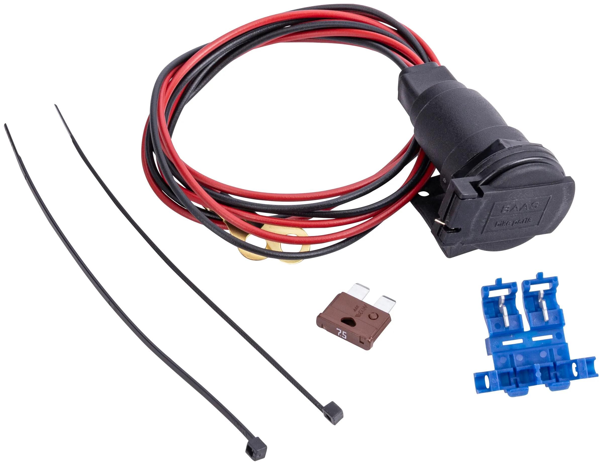 BAAS bike parts_Steckdose Bordsteckdosen,Stromversorgung,Steckdosen