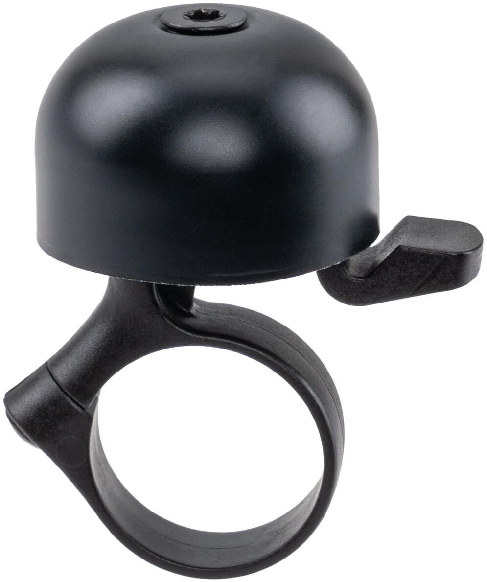 Widek fietsbel "de pers bells the press alu black on card afbeelding