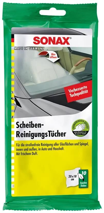 SONAX_Scheibenreinigungstuch Reinigungstücher,Pflegemittel,Reinigungsmittel
