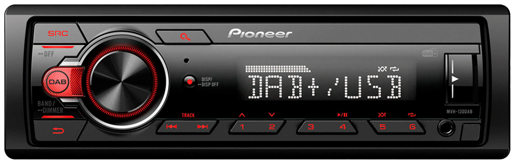 PIONEER bilradio "MVH-130DABAN" Autoradios