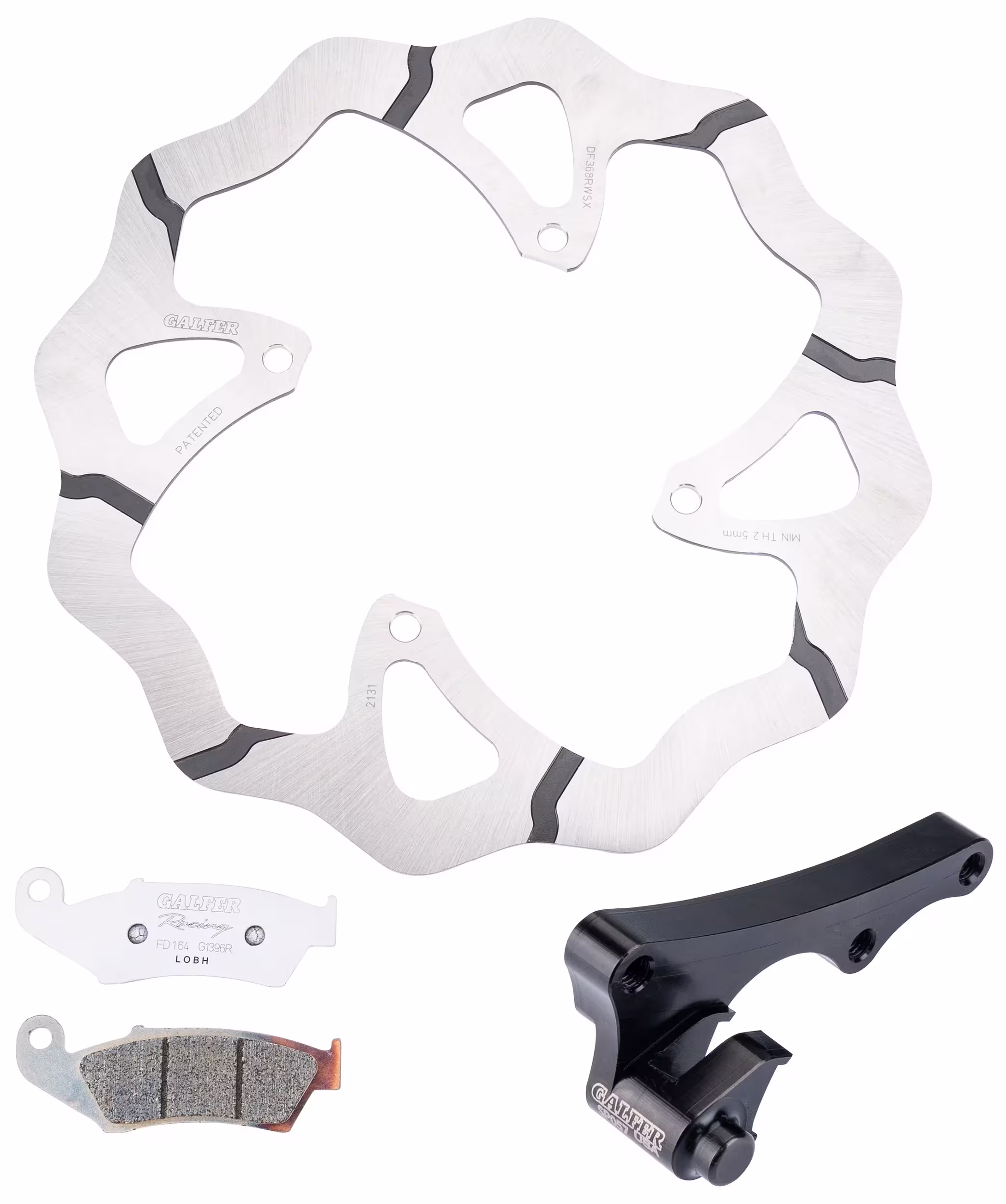 Bremsscheibenadapter